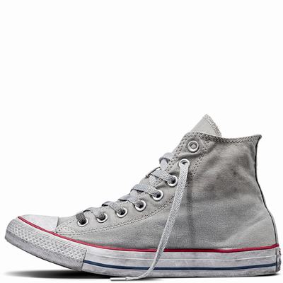 Converse Chuck Taylor All Star Ltd Smoke In High Tops Womens - Gray/Gray/White Shoes (581SQFGC)
